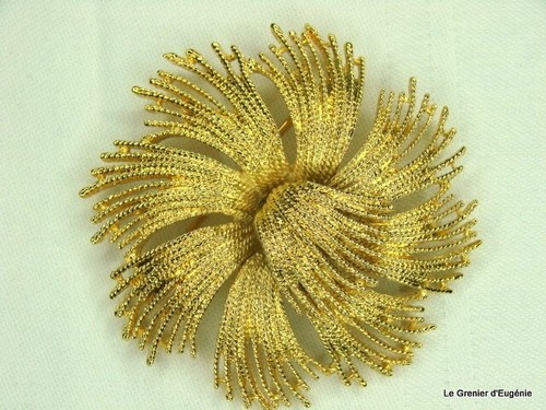 Superbe broche soleil - ,