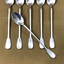 1 cuillère soda mazagran confiture CHRISTOFLE modèle CLUNY métal argenté 19,5 cm