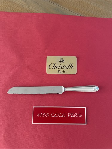 Couteau pain christofle perles - couteau,