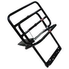 Porte-Bagages Arrière Pour Piaggio Vespa Px Noir