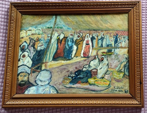 Tableau peinture orientaliste - tableau,