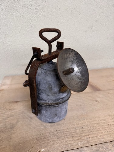 Ancienne lampe mineur à - ancienne,