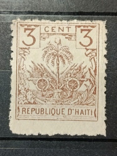 Vieux timbre haiti cent neuf - timbre,