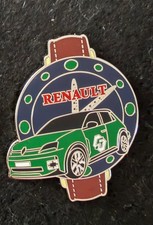 pin's renault 5 electrique montre verte 15 ex Qualite arthus bertrand