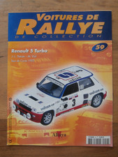 FASCICULE SEUL / RENAULT 5 TURBO Rallye Tour de Corse 1982
