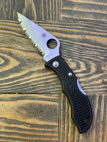 Spyderco ladybug black - spyderco,