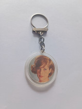 Porte-clés Chanteuse SYLVIE VARTAN Publicité MALT ETHEL Keychain vintage 60'