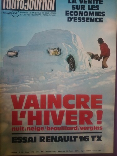 Auto journal 1973 renault - journal,