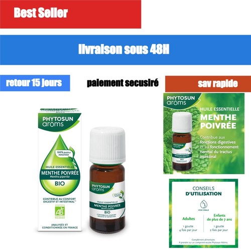 Huile essentielle menthe