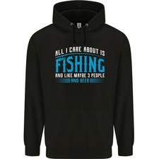 Hoodie Pour Homme Antisocial De Pêcheur Amusant En 80% Coton