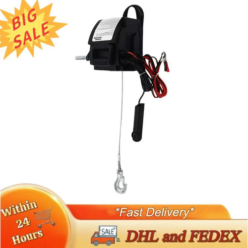 Treuil électrique 300w 12v - treuil,