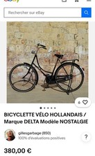 vélo hollandais