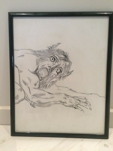 Tableau dessin fusain - dessin,
