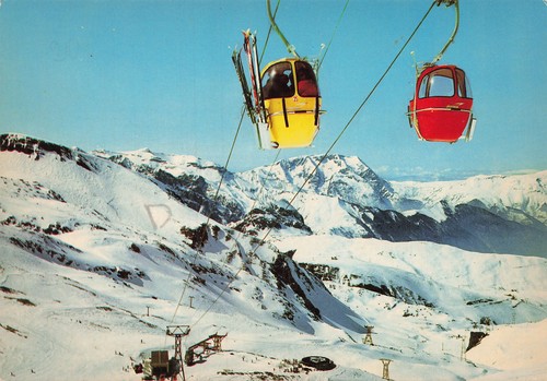 Les deus alpes - alpes, telecabine