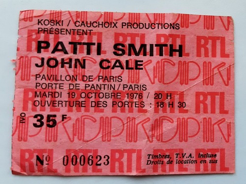 Ticket billet used place - used,