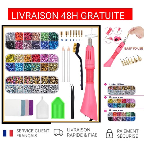 Kit strass thermocollant - kit,
