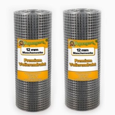 120 m x 0,5 m grillage pour volière, grille métallique, grillage soudé, clôture 