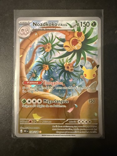 Carte pokemon noadkoko alola - noadkoko, d'alola
