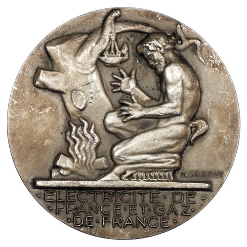 France médaille electricité - médaille,