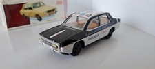 JOUET TOLE PAYA ESPAGNE  RENAULT 12 POLICIA NOIRE FRICTION TBE BOITE SCALE 1/32