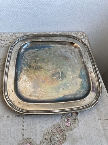Ancien plateau carré service - ancien,