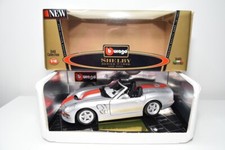B39 1:18 BBURAGO BURAGO 3323 SHELBY SERIES 1 1998 METALLIC GREY NMIB
