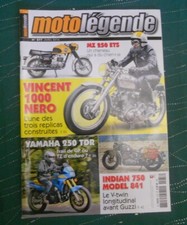 MOTO LEGENDE N°277 avril 2016 + poster