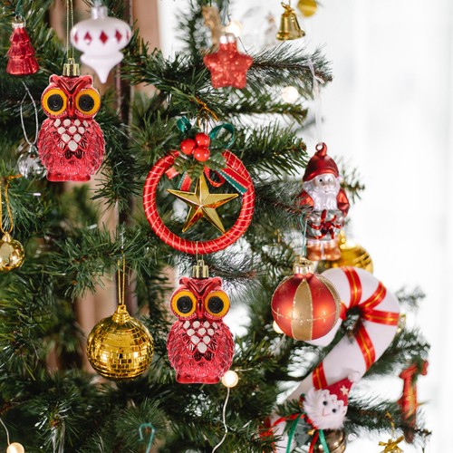 Pcs hibou decoration - pcs,