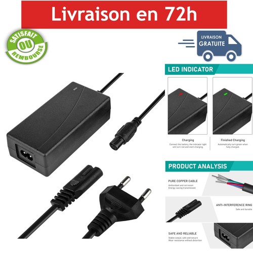 Chargeur 42v trottinette - 2a,