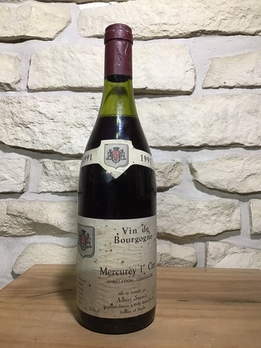 Mercurey 1er cru 1991 albert - mercurey,