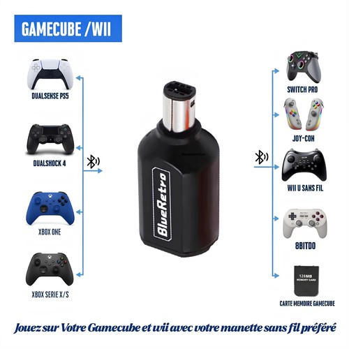 Adaptateur sans fil - sans, blueretro