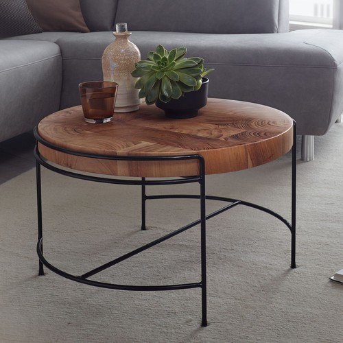 Finebuy table basse 62x40x62 - table,