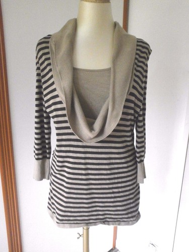 Pull caroll tunique - tunique, taille