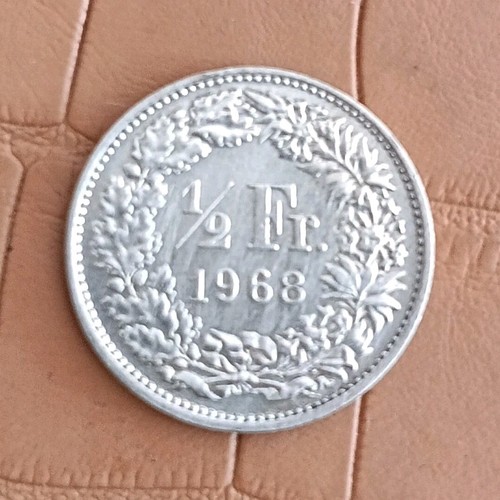 Suisse helvetia pièce 2 - pièce, 1/2