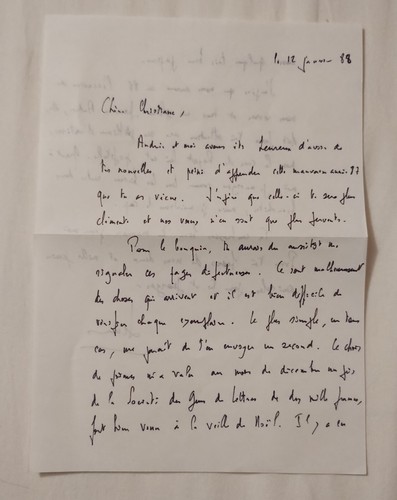 Jean laugier lettre - laugier,