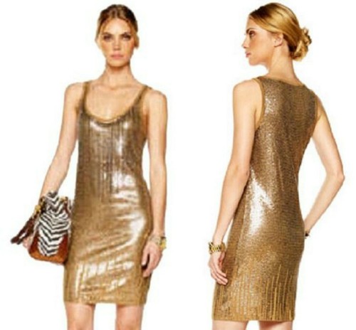 Nwt michael kors chain fringe - kors,