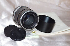 Objectif M42 ZEISS_SONNAR 135mm f3,5 avec bouchons, pare-soleil et housse, TBE