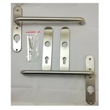 Vachette 078720 Ensemble poignée de porte inox 492 xxl/6327 clé I