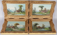 Tableaux paysage barbizon - tableaux,