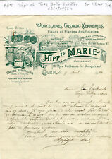 Dépt 14 - Caen 14 Rue G. le Conquérant - Très Belle Entête Porcelaines de 1924