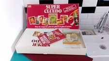 0211255 Jeu de société VF (manque dés d'origine) acien super cluedo parker