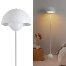 Lampadaire en Acier avec Abat-jour Bombé – Style Scandinave et Rétro – Éclair...
