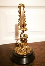 Ancien Magnifique Thermomètre