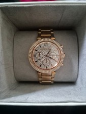 Montre Michael Kors Parker MK5857 Rose Gold 38mm strassée pierres
