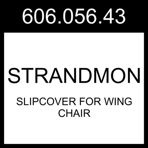 Ikea strandmon slipcover for - ikea,