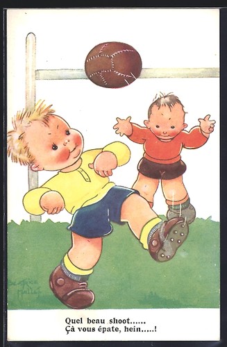 Carte postale artiste - carte,