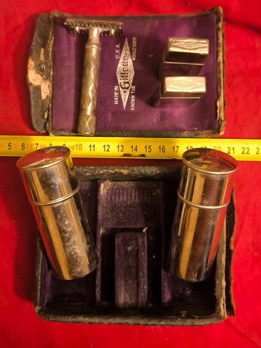 Rasoir gillette 1918 - kit, de