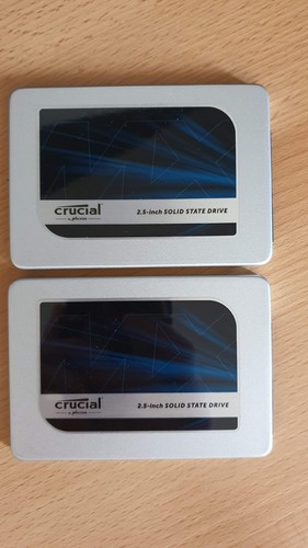Lot ssd crucial - 2, mx300