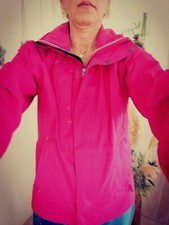 Parka Imperméable Quechua, 40 femme rose fushia