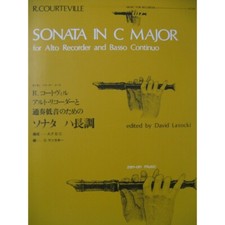 COURTEVILLE Raphael Sonata in